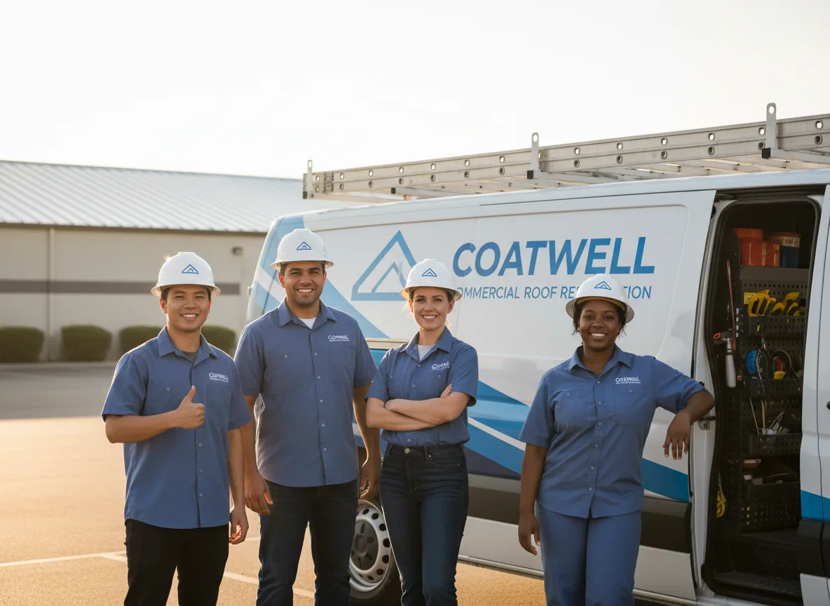 Commercial roof coating company in May, TX